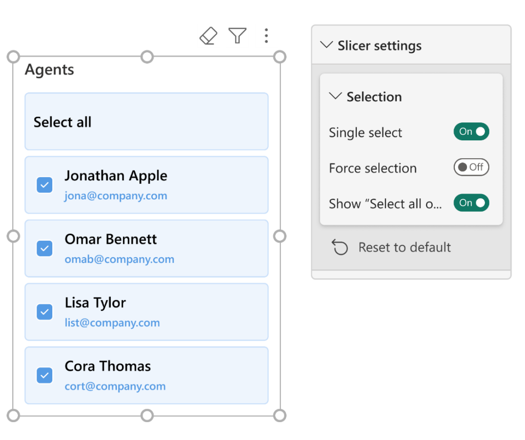 Novo button slicer | Pré-visualização pública - DataEX